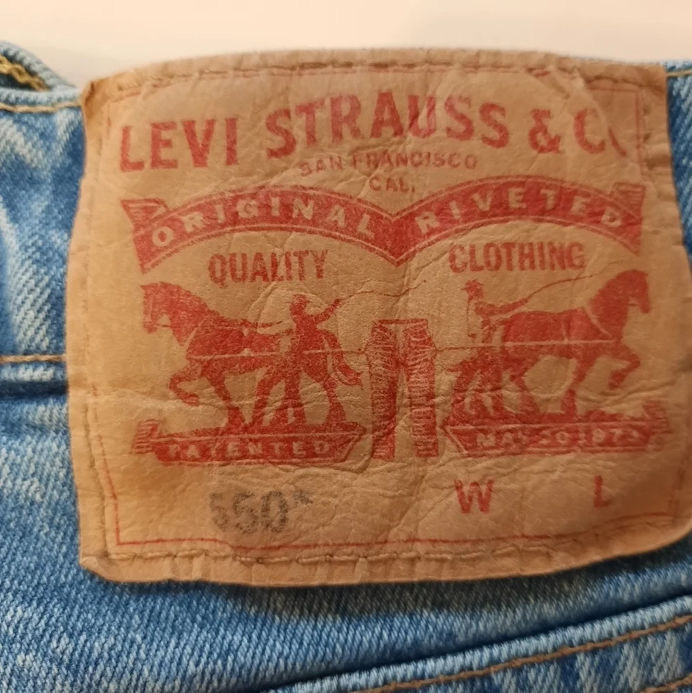 Levi's Strauss & Co Men's Light Blue Straight Jeans 42x36 Red Label